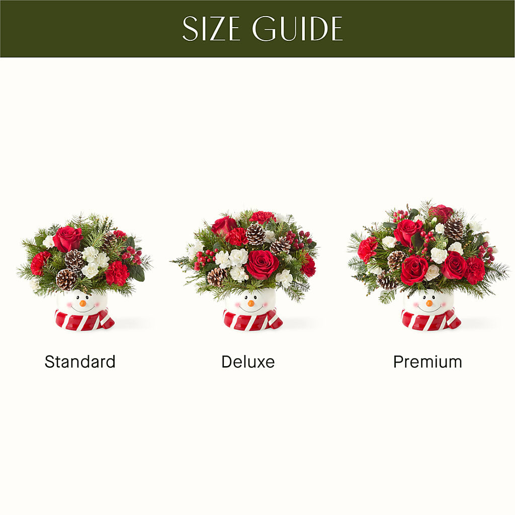 Jolly Snowman Bouquet – MAGNOLIA'S FLOWER SHOP INC, Garden City MI