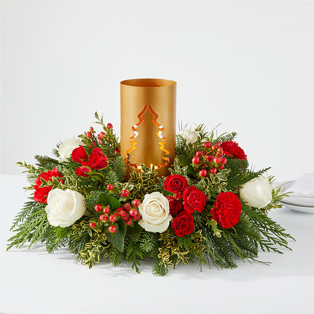 December Dreams Centerpiece – MAGNOLIA'S FLOWER SHOP INC, Garden City MI