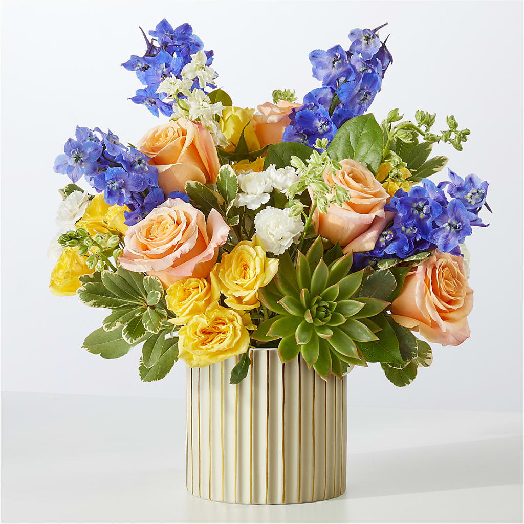 Cobalt Reverie Bouquet – MAGNOLIA'S FLOWER SHOP INC, Garden City MI