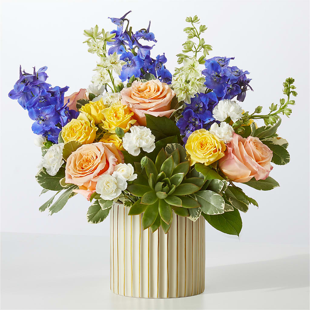 Cobalt Reverie Bouquet – MAGNOLIA'S FLOWER SHOP INC, Garden City MI
