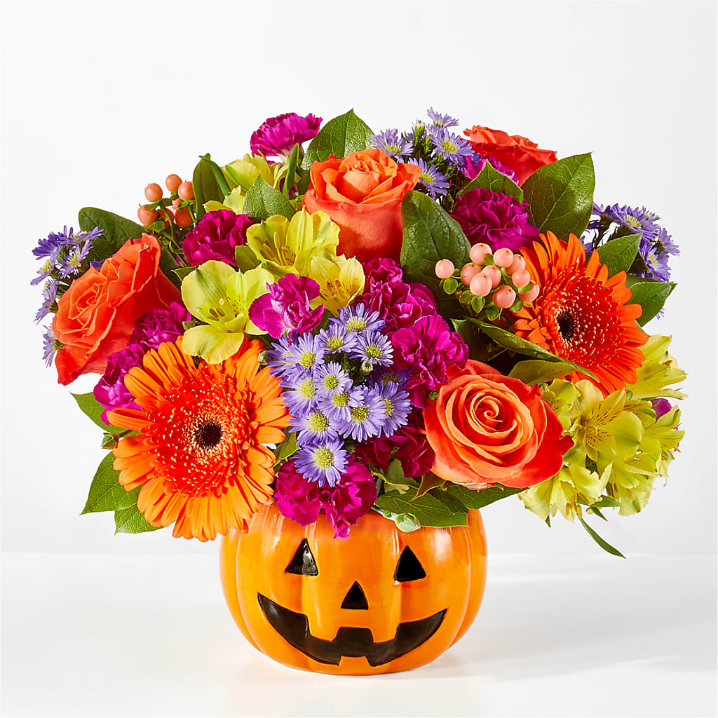 Tricks & Treats Pumpkin – MAGNOLIA'S FLOWER SHOP INC, Garden City MI