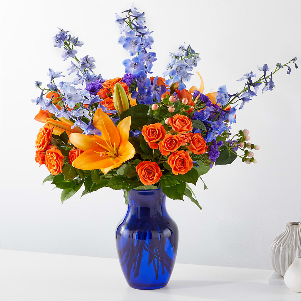 Radiant Citrus Bouquet – MAGNOLIA'S FLOWER SHOP INC, Garden City MI