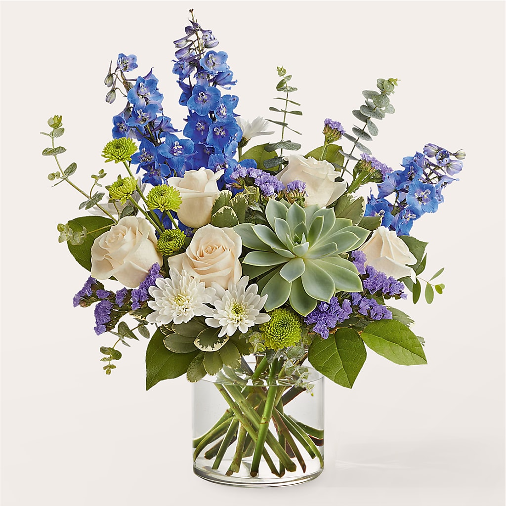 Cerulean Waves Bouquet – MAGNOLIA'S FLOWER SHOP INC, Garden City MI