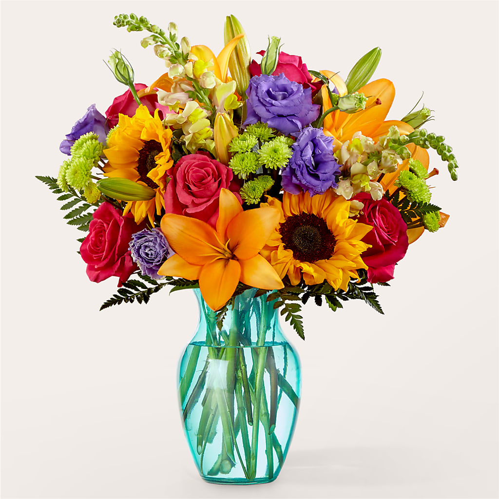 Double Rainbow Bouquet – MAGNOLIA'S FLOWER SHOP INC, Garden City MI