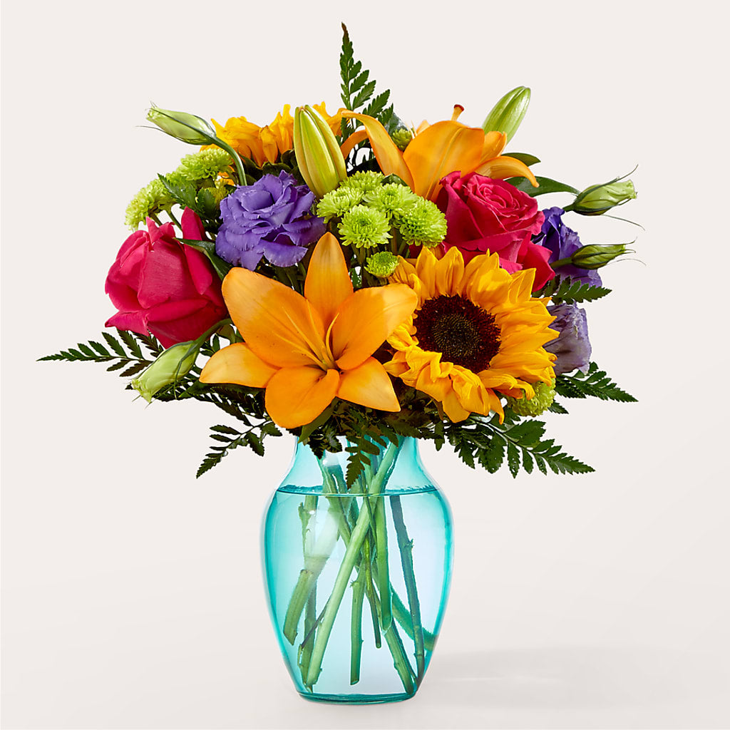 Double Rainbow Bouquet – MAGNOLIA'S FLOWER SHOP INC, Garden City MI
