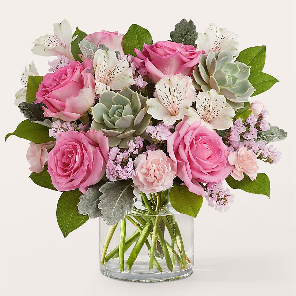 Dusty Rose Bouquet – MAGNOLIA'S FLOWER SHOP INC, Garden City MI