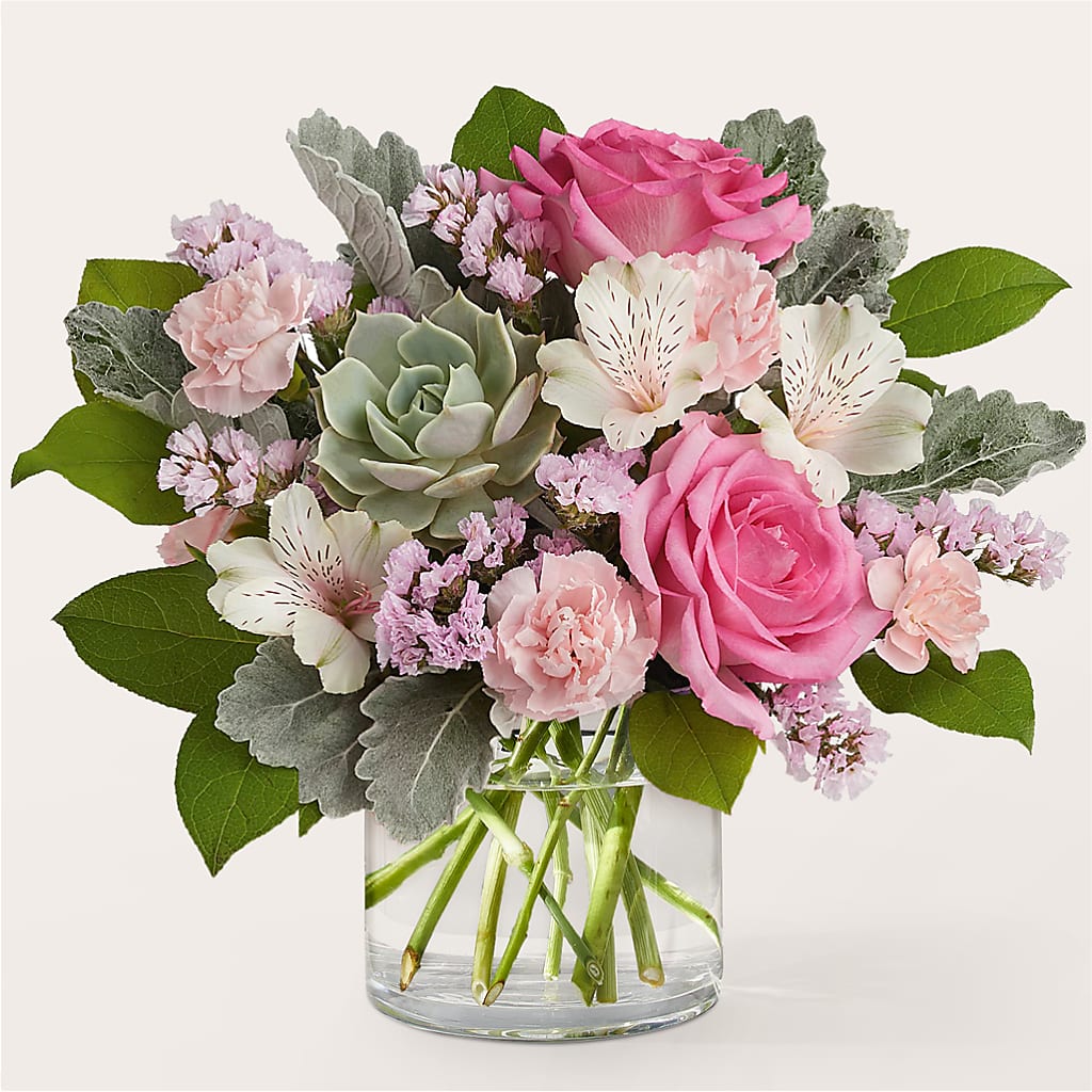 Dusty Rose Bouquet – MAGNOLIA'S FLOWER SHOP INC, Garden City MI