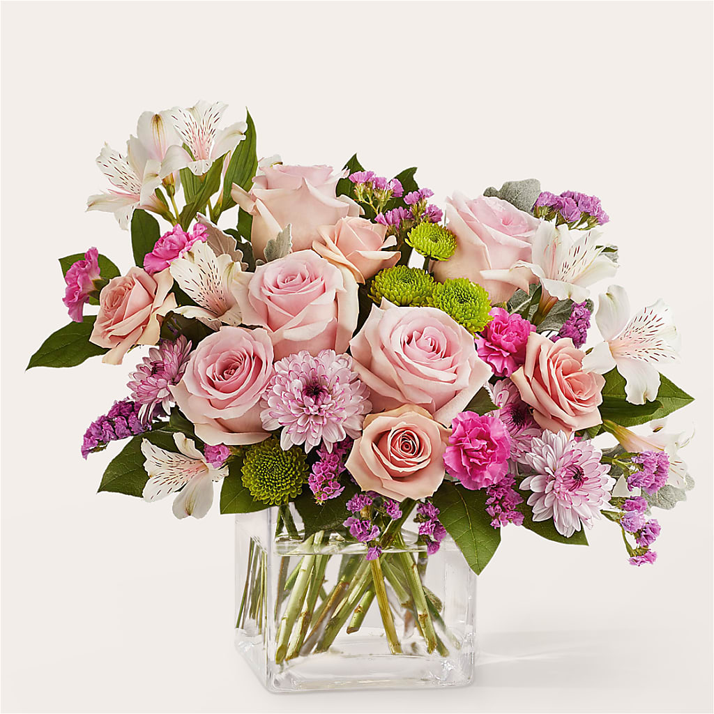 Pink Suede Bouquet – MAGNOLIA'S FLOWER SHOP INC, Garden City MI