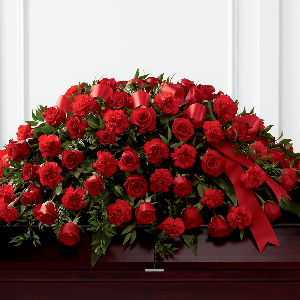 Tribute of Life Casket Spray – MAGNOLIA'S FLOWER SHOP INC, Garden City MI