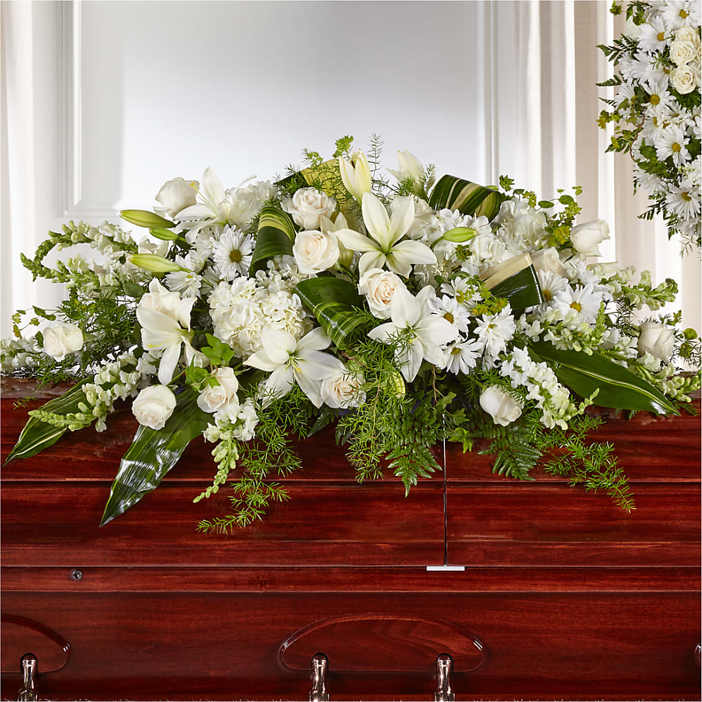 Abundance Casket Spray – MAGNOLIA'S FLOWER SHOP INC, Garden City MI