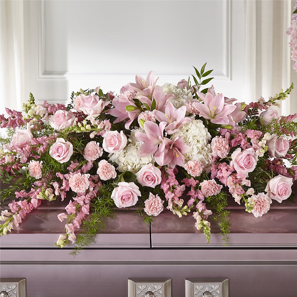 Life & Remembrance Casket Spray – MAGNOLIA'S FLOWER SHOP INC, Garden City MI