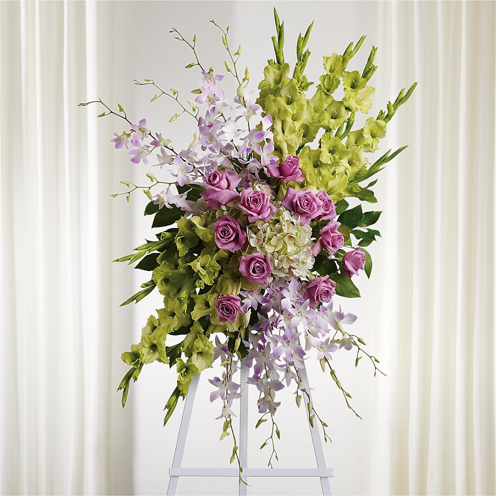 Lasting Legacy Standing Spray – MAGNOLIA'S FLOWER SHOP INC, Garden City MI