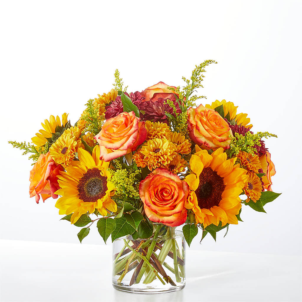 Flannel Scarf Bouquet – MAGNOLIA'S FLOWER SHOP INC, Garden City MI