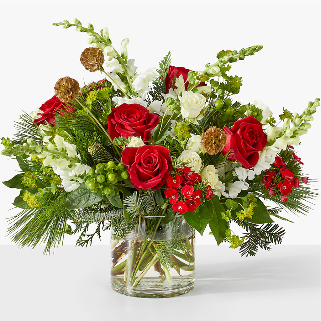 Deck the Halls Bouquet – MAGNOLIA'S FLOWER SHOP INC, Garden City MI