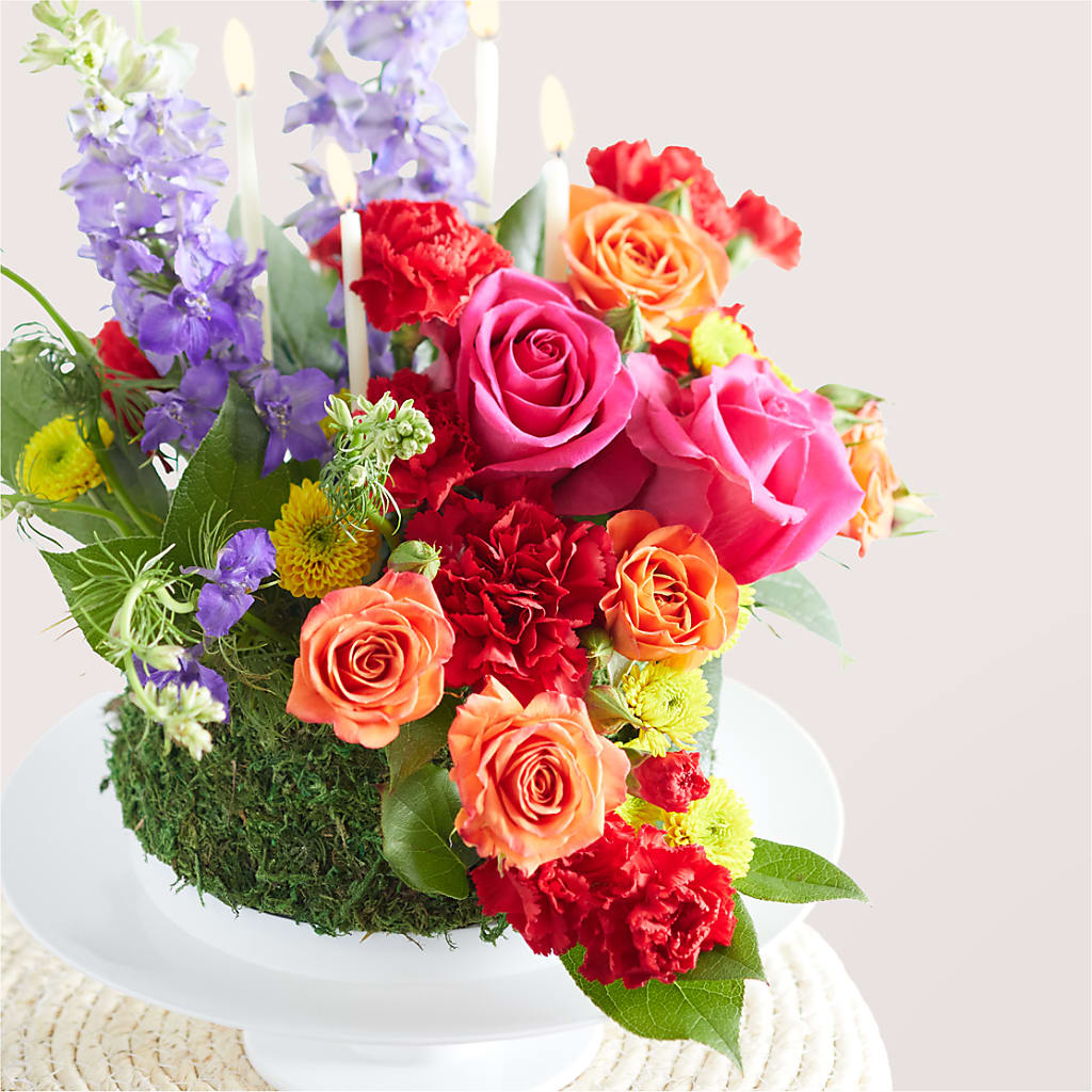 Best Year Yet Floral Cake – MAGNOLIA'S FLOWER SHOP INC, Garden City MI
