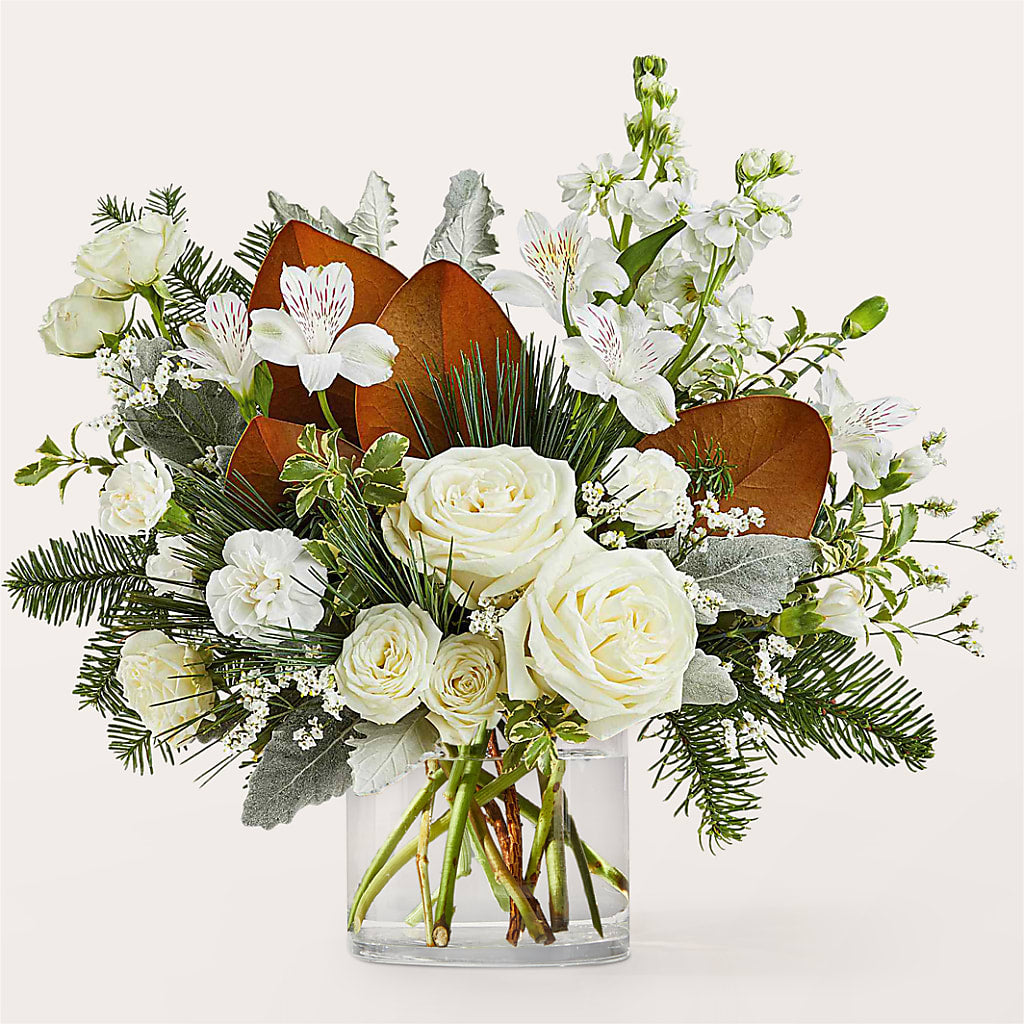 Fresh Snowfall Bouquet – MAGNOLIA'S FLOWER SHOP INC, Garden City MI