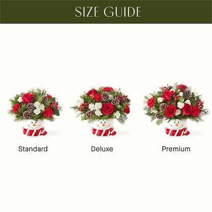 Jolly Snowman Bouquet – MAGNOLIA'S FLOWER SHOP INC, Garden City MI