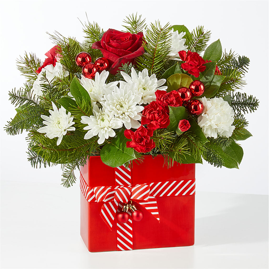 Presents Under the Tree Bouquet – MAGNOLIA'S FLOWER SHOP INC, Garden City MI