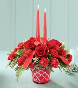 The FTD Holiday Celebrations Centerpiece