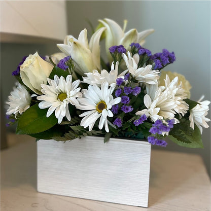 Beyond Blue Box Bouquet – MAGNOLIA'S FLOWER SHOP INC, Garden City MI