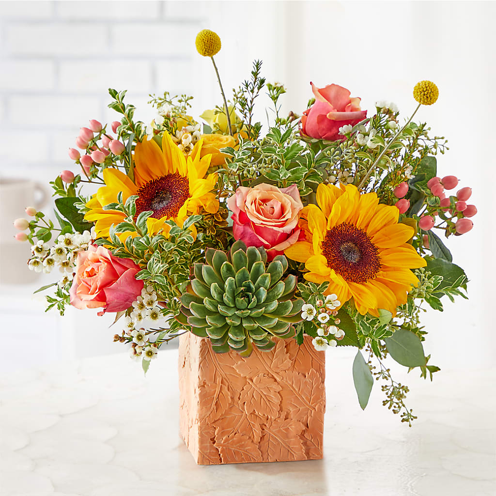 Sunflower Season Bouquet – MAGNOLIA'S FLOWER SHOP INC, Garden City MI