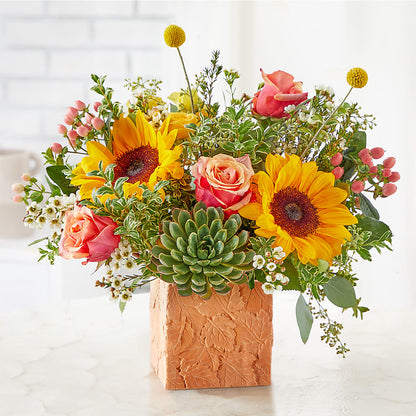 Sunflower Season Bouquet – MAGNOLIA'S FLOWER SHOP INC, Garden City MI