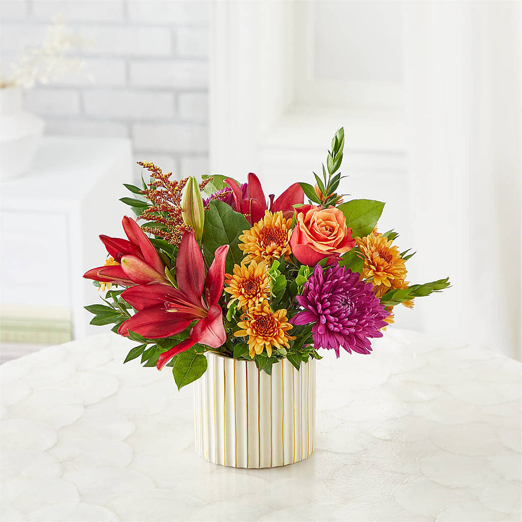 Burgundy Landscape Bouquet – MAGNOLIA'S FLOWER SHOP INC, Garden City MI
