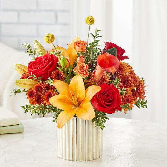 Scarlet Skies Bouquet – MAGNOLIA'S FLOWER SHOP INC, Garden City MI