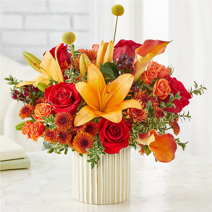 Scarlet Skies Bouquet – MAGNOLIA'S FLOWER SHOP INC, Garden City MI