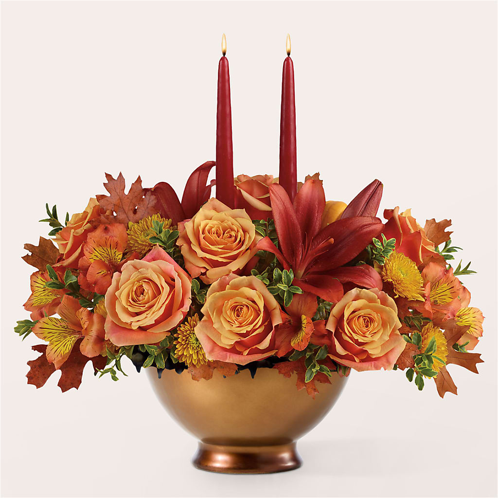 Harvest Table Centerpiece – MAGNOLIA'S FLOWER SHOP INC, Garden City MI