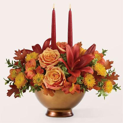 Harvest Table Centerpiece – MAGNOLIA'S FLOWER SHOP INC, Garden City MI