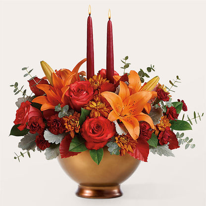 Fruits of Fall Centerpiece – MAGNOLIA'S FLOWER SHOP INC, Garden City MI