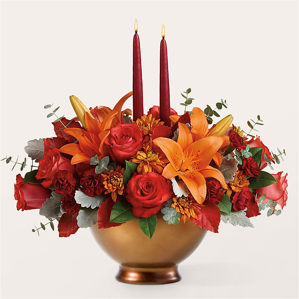 Fruits of Fall Centerpiece – MAGNOLIA'S FLOWER SHOP INC, Garden City MI