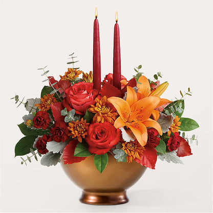 Fruits of Fall Centerpiece – MAGNOLIA'S FLOWER SHOP INC, Garden City MI