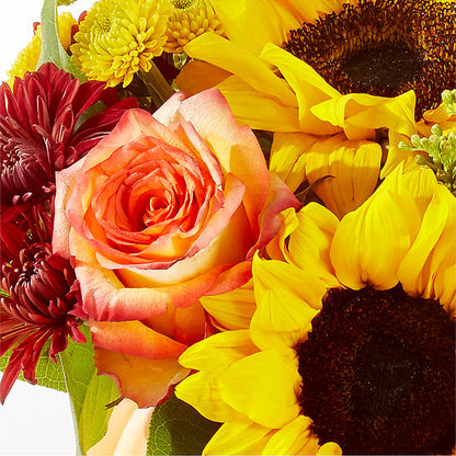 Golden Gourd Pumpkin Bouquet – MAGNOLIA'S FLOWER SHOP INC, Garden City MI