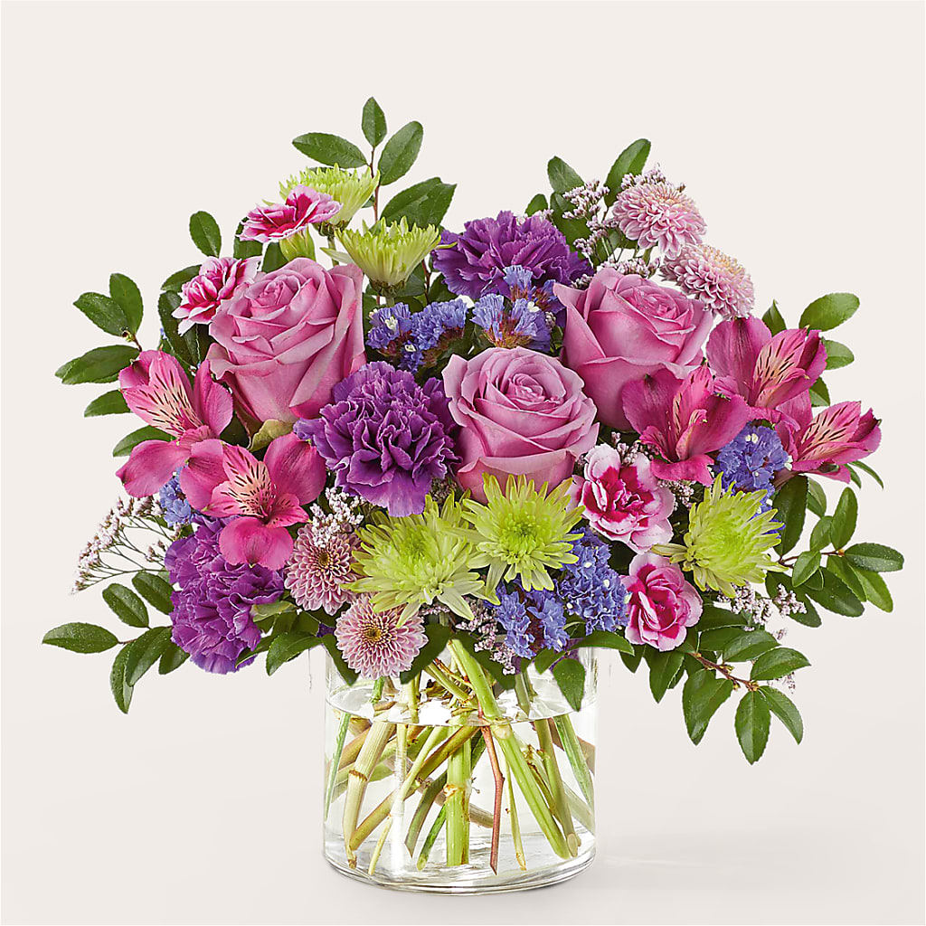 Glass Half Full Bouquet – MAGNOLIA'S FLOWER SHOP INC, Garden City MI
