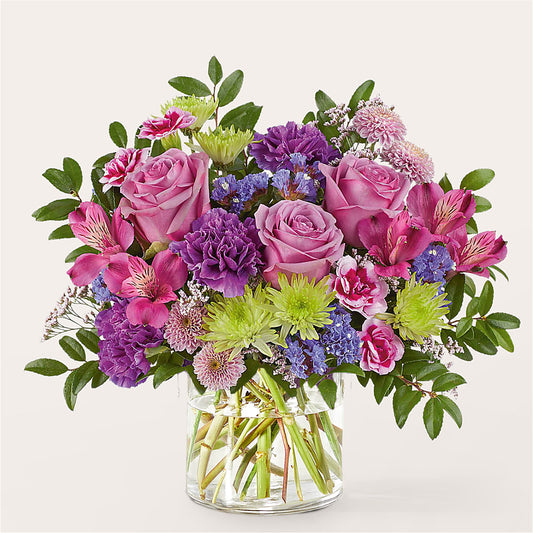 Glass Half Full Bouquet – MAGNOLIA'S FLOWER SHOP INC, Garden City MI