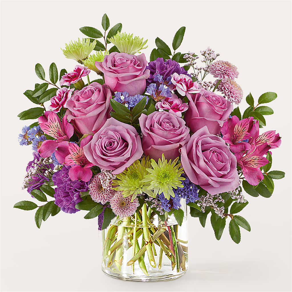 Glass Half Full Bouquet – MAGNOLIA'S FLOWER SHOP INC, Garden City MI