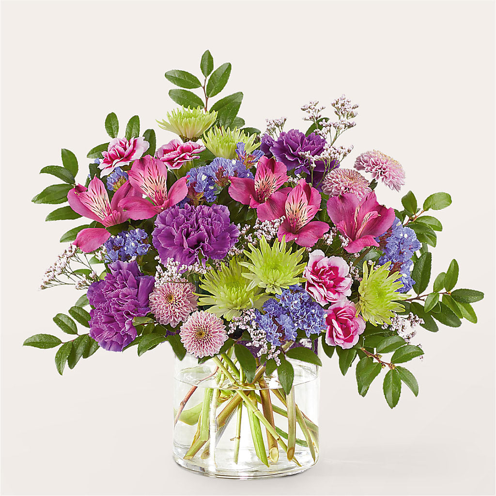 Glass Half Full Bouquet – MAGNOLIA'S FLOWER SHOP INC, Garden City MI