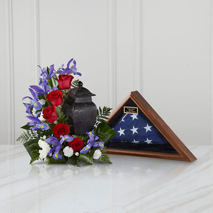 Patriotic Tribute Arrangement – MAGNOLIA'S FLOWER SHOP INC, Garden City MI