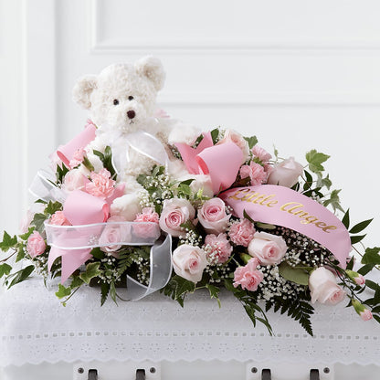 Touch of Sympathy Casket Spray – MAGNOLIA'S FLOWER SHOP INC, Garden City MI