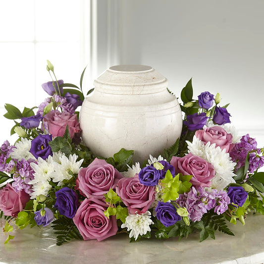 Blooming Sympathy Cremation Adornment – MAGNOLIA'S FLOWER SHOP INC, Garden City MI