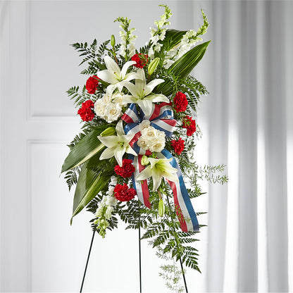 Stars of Life Standing Spray – MAGNOLIA'S FLOWER SHOP INC, Garden City MI