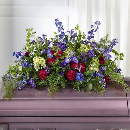 Always Treasured Casket Spray – MAGNOLIA'S FLOWER SHOP INC, Garden City MI