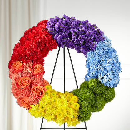 Circle of Love Wreath – MAGNOLIA'S FLOWER SHOP INC, Garden City MI