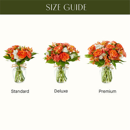 Apricot Glow Bouquet – MAGNOLIA'S FLOWER SHOP INC, Garden City MI