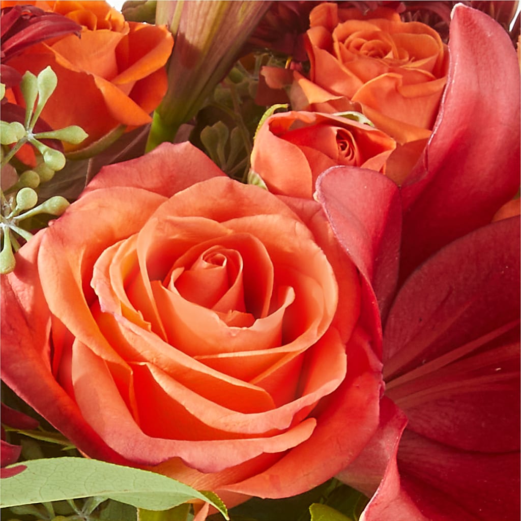 Crimson Leaves Bouquet – MAGNOLIA'S FLOWER SHOP INC, Garden City MI