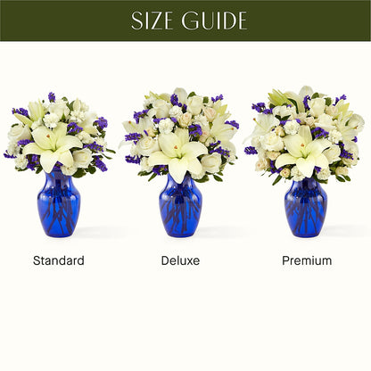 Sapphire Rush Bouquet – MAGNOLIA'S FLOWER SHOP INC, Garden City MI