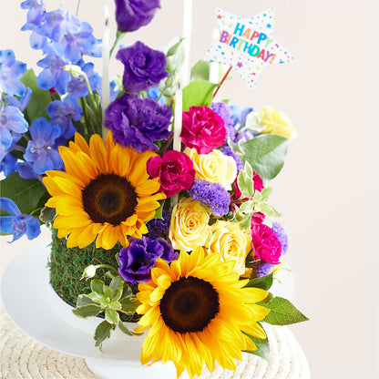 Star of the Day Floral Cake – MAGNOLIA'S FLOWER SHOP INC, Garden City MI