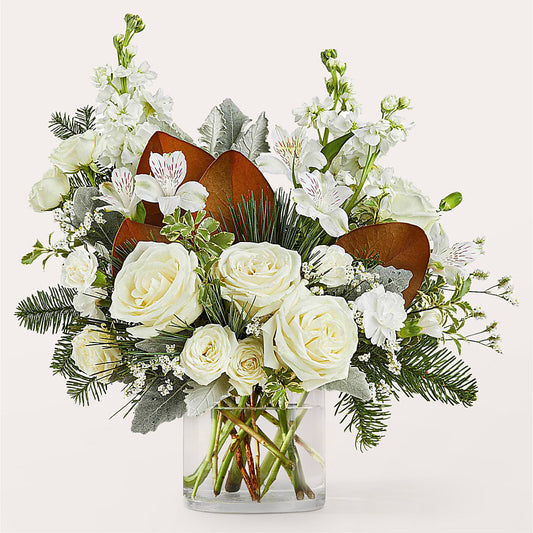 Fresh Snowfall Bouquet – MAGNOLIA'S FLOWER SHOP INC, Garden City MI